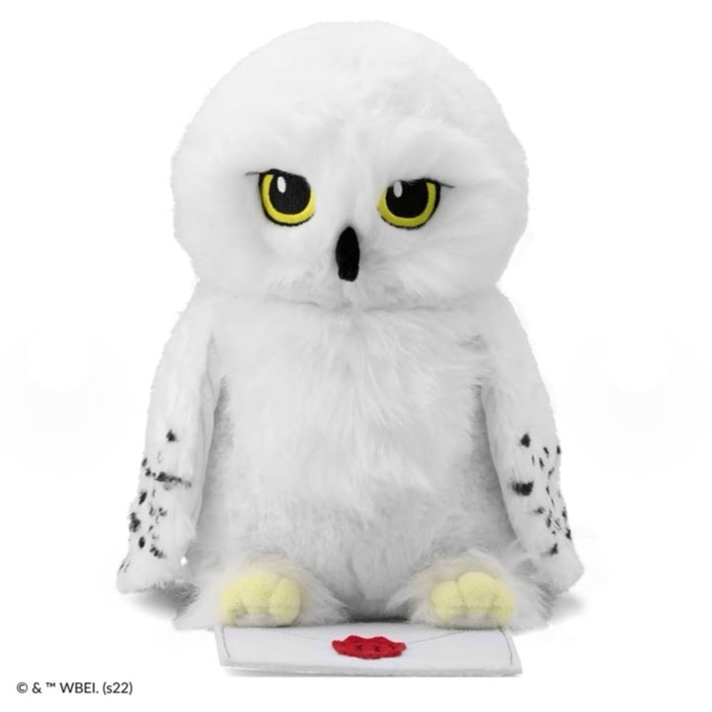 NEW Hedwig Harry Potter Snowy Owl plush Scentsy Buddy with letter. BNIB